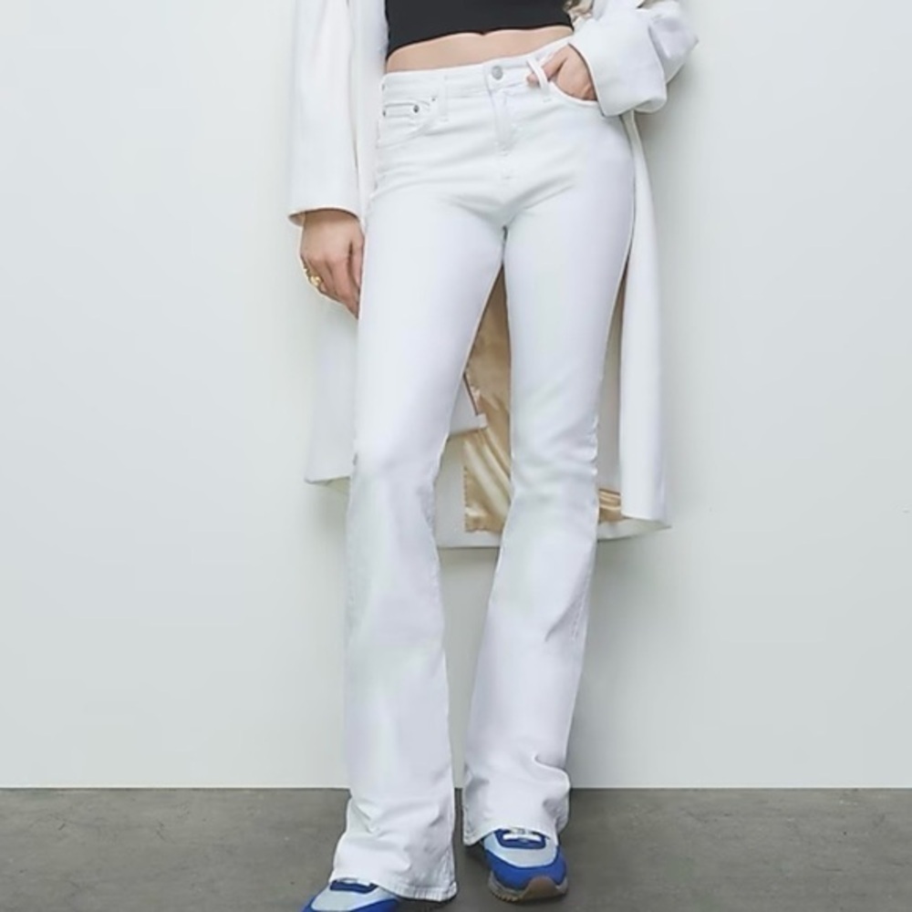 New J Crew Skinny Jeans In White Wash